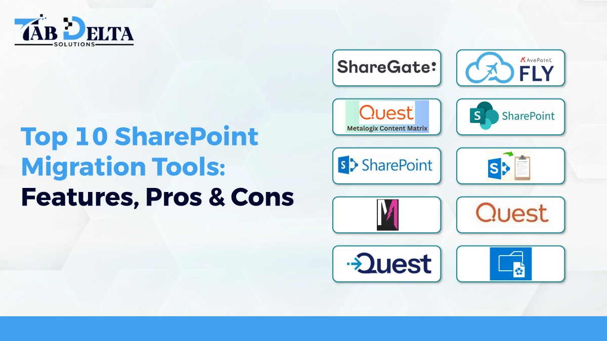 Top 10 SharePoint Migration Tools: Features, Pros & Cons