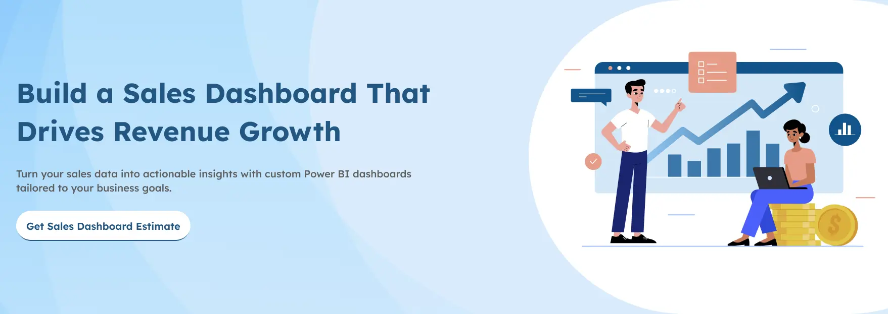 Power BI Dashboard for Sales Team